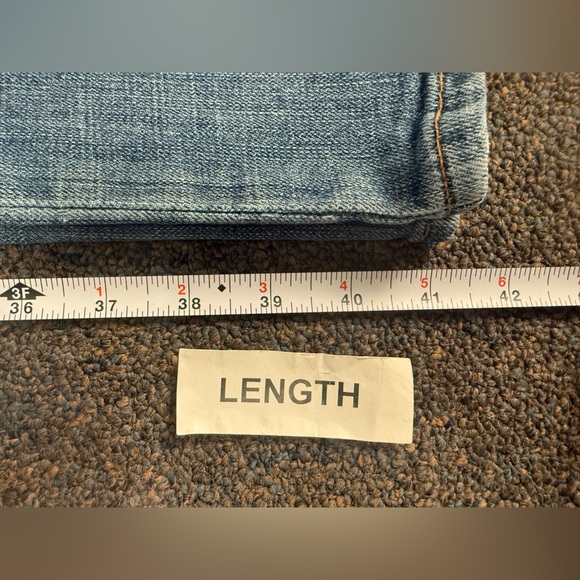 Lucky Brand Men's 30X34 (inseam 32) 410 Athletic Fit Mens Straight Jeans - Picture 13 of 14